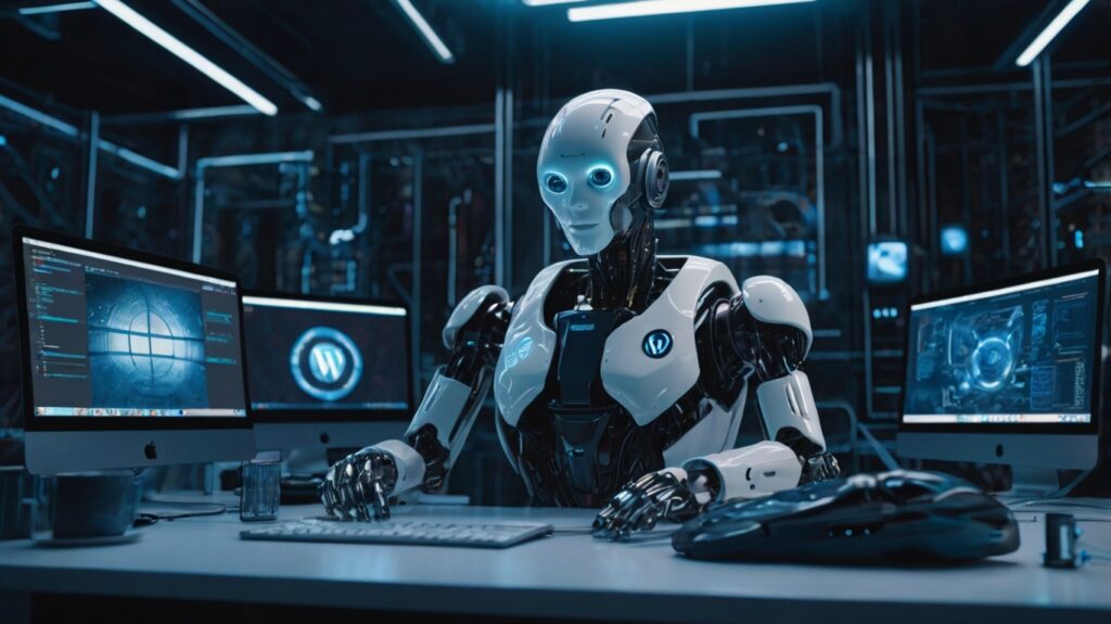 leonardo kino xl a futuristic digital workspace where an ai ro 1 leonardo kino xl a futuristic digital workspace where an ai ro 1